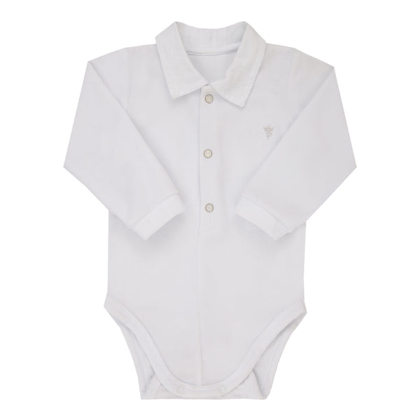 Body Longo Paraiso Plush Masculino Inverno com Gola Exclusiva e Bordado