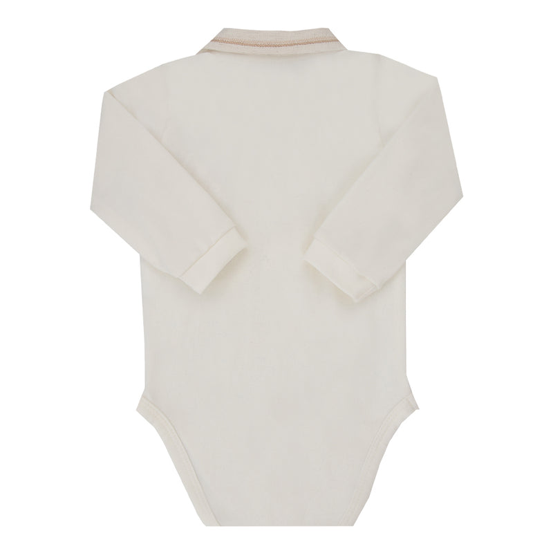 Body Longo Paraiso Masculino Meia Estação Gola Polo Bordado - Image 5