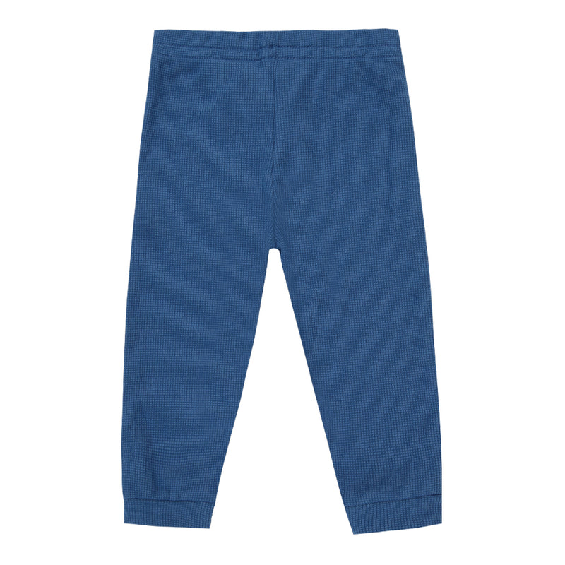 Calça Paraiso Malha Quadriculada Toque Macio Unissex Meia Estação - Image 8