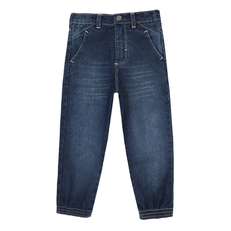 Calça Jeans Infantil Paraiso Kids com Elástico e Ajuste Interno Masculina - Image 2