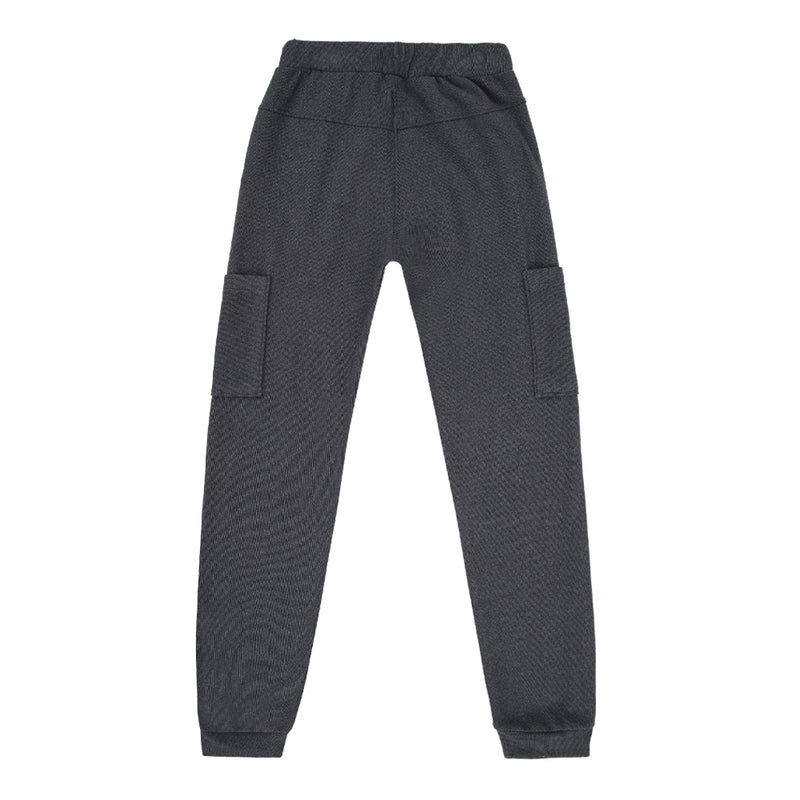 Calça Infantil Paraiso Kids Tricot Canelado com Elástico e Bolsos Masculina - Image 2