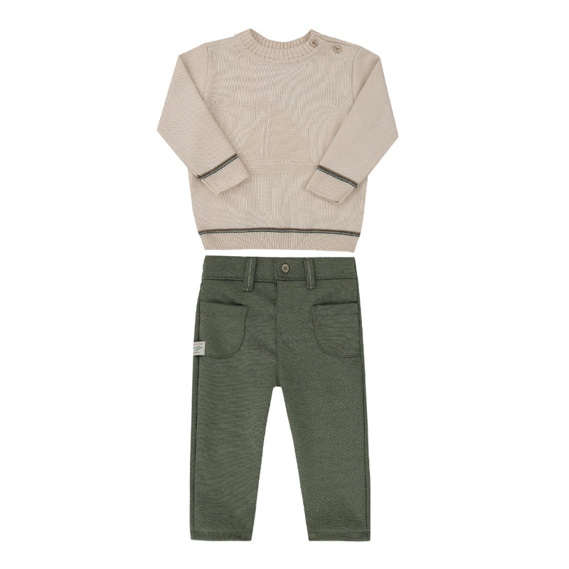 Conjunto Paraiso Tricô Artesanal e Malha Conforto Inverno 2026 - Image 2