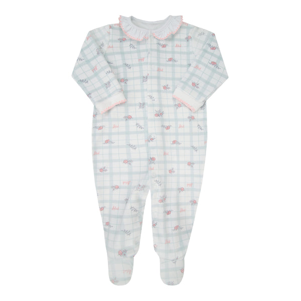 Macacão Longo Letut Plush Exclusivo com Babado e Toque Macio para Bebê