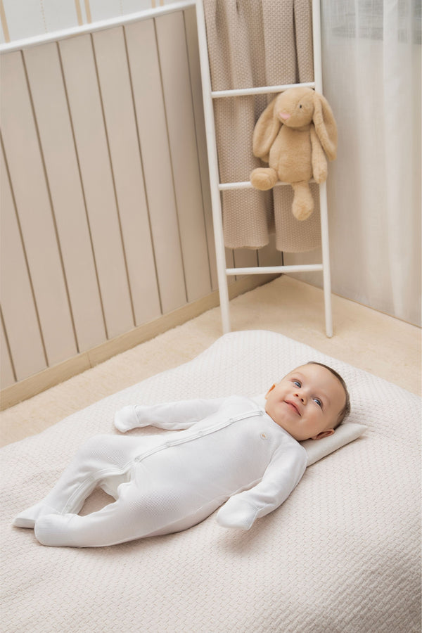 Macacão Longo Amamentação Letut com Abertura Frontal e Punho Reversível