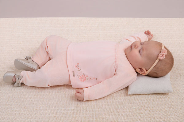 Conjunto Paraiso Inverno 3 Peças Plush Texturizado e Bordado