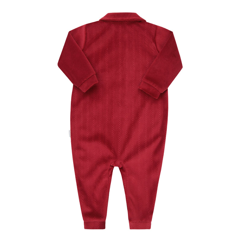 Macacão Longo Plush Zig Zag Paraiso Inverno Masculino - Image 5