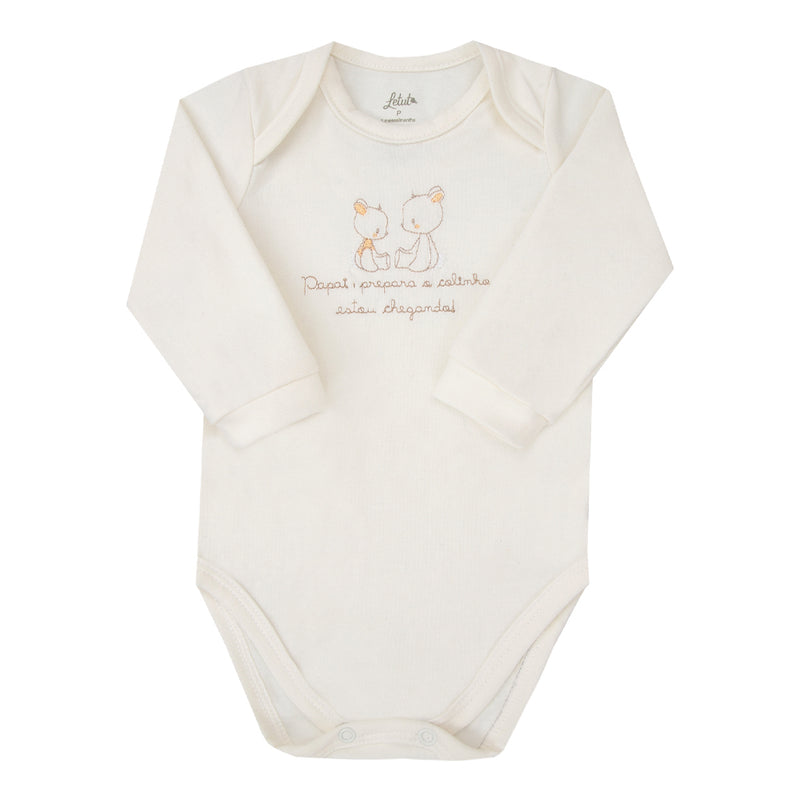 Body Longo Letut Recém-Nascido Manga Longa Meia Estação Unissex - Image 5