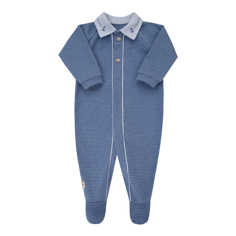 Macacão Longo Paraiso Masculino Inverno com Bordado Náutico Exclusivo - Image 2