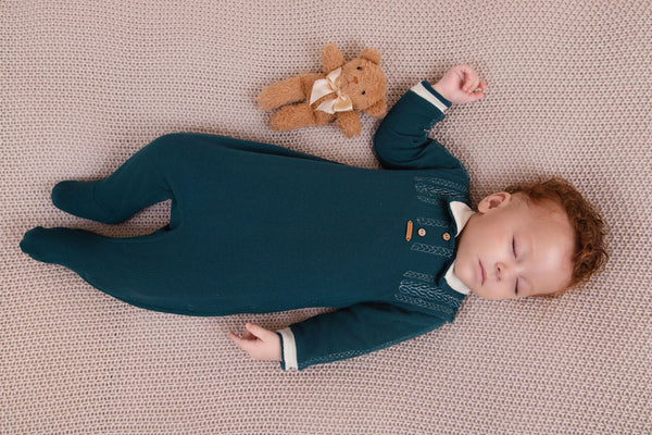 Macacão Longo Paraiso Masculino Inverno com Bordado e Plush Exclusivo