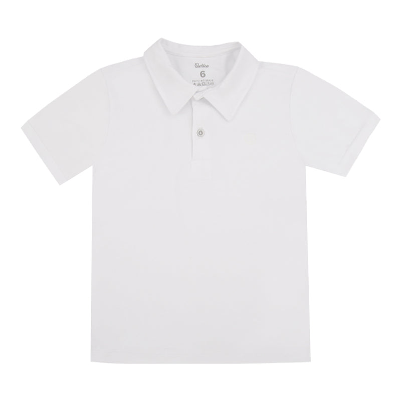 Camiseta Polo Infantil Paraiso Gola Botão Malha Conforto Menino - Image 2