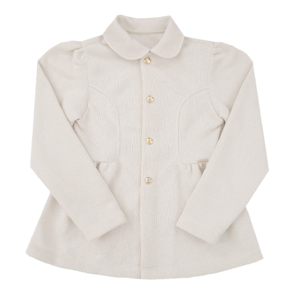 Casaco Paraiso Tricot Felpudo Gola Dupla Feminino Kids Inverno