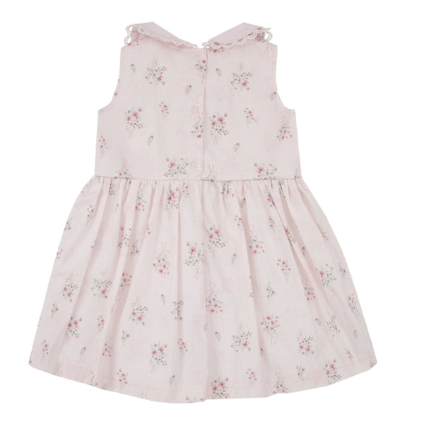 Vestido Paraiso Festa Gola Bordada Estampa Exclusiva