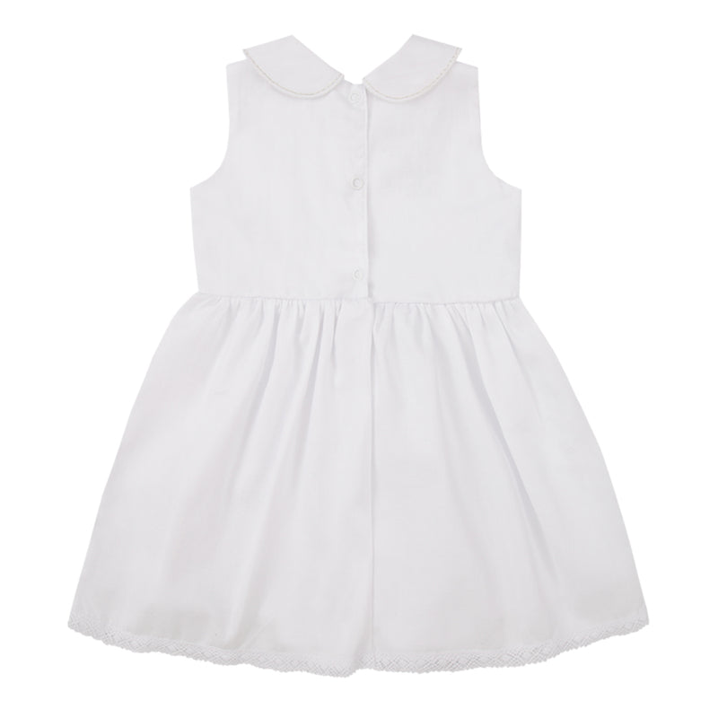 Vestido Cerimônia Paraiso com Gola Bordada e Laço Branco - Image 2