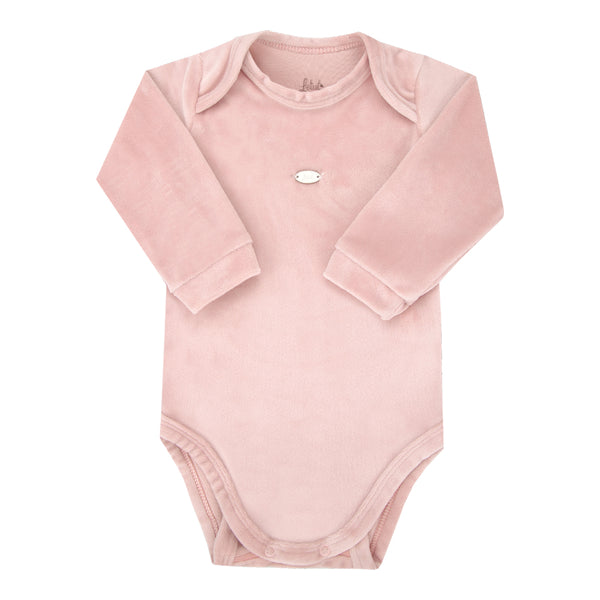 Body Longo Unissex Letut Plush Exclusivo com Extensor Inverno Baby