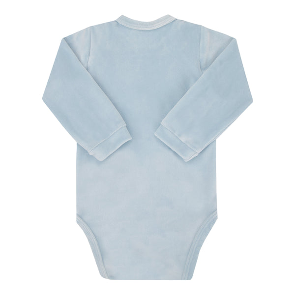 Body Longo Unissex Letut Plush Exclusivo com Extensor Inverno Baby
