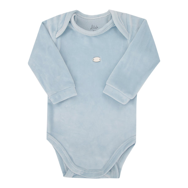 Body Longo Unissex Letut Plush Exclusivo com Extensor Inverno Baby