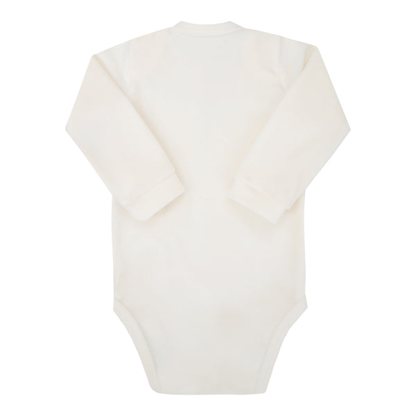 Body Longo Unissex Letut Plush Exclusivo com Extensor Inverno Baby