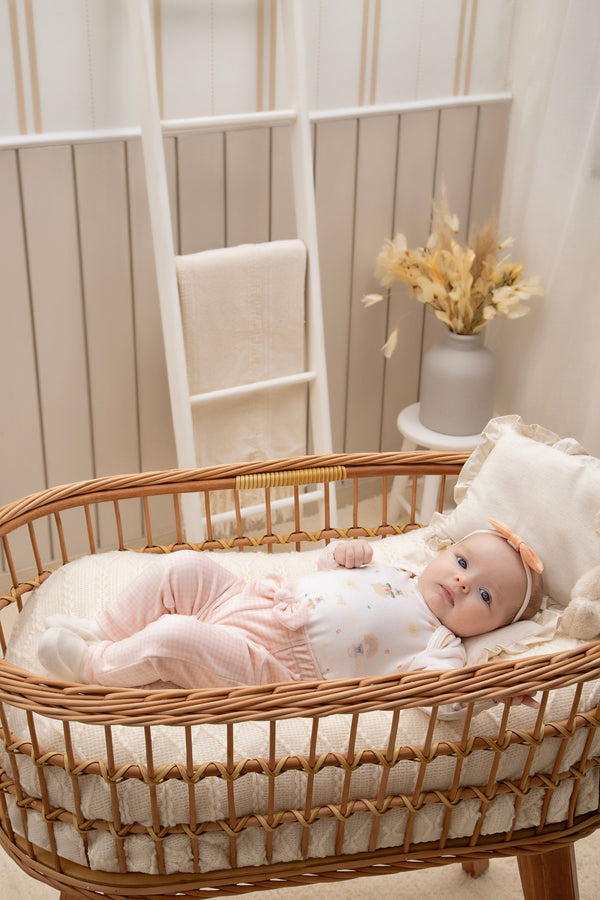 Conjunto Baby Letut Plush Manga Longa com Laço e Estampa Fofa