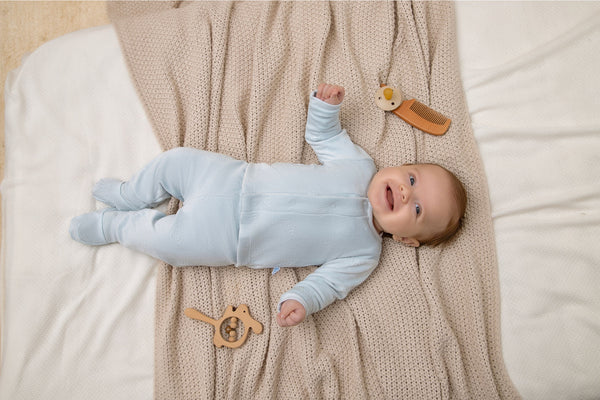 Conjunto Baby Longo Plush Estampado Passarinhos Letut Inverno Unissex