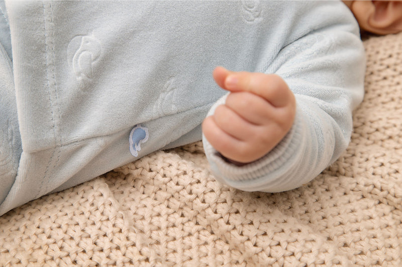 Conjunto Baby Longo Plush Estampado Passarinhos Letut Inverno Unissex - Image 2
