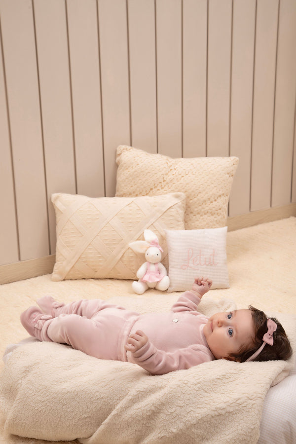 Conjunto Letut Plush Manga Longa Amamentação Inverno 2026 Unissex