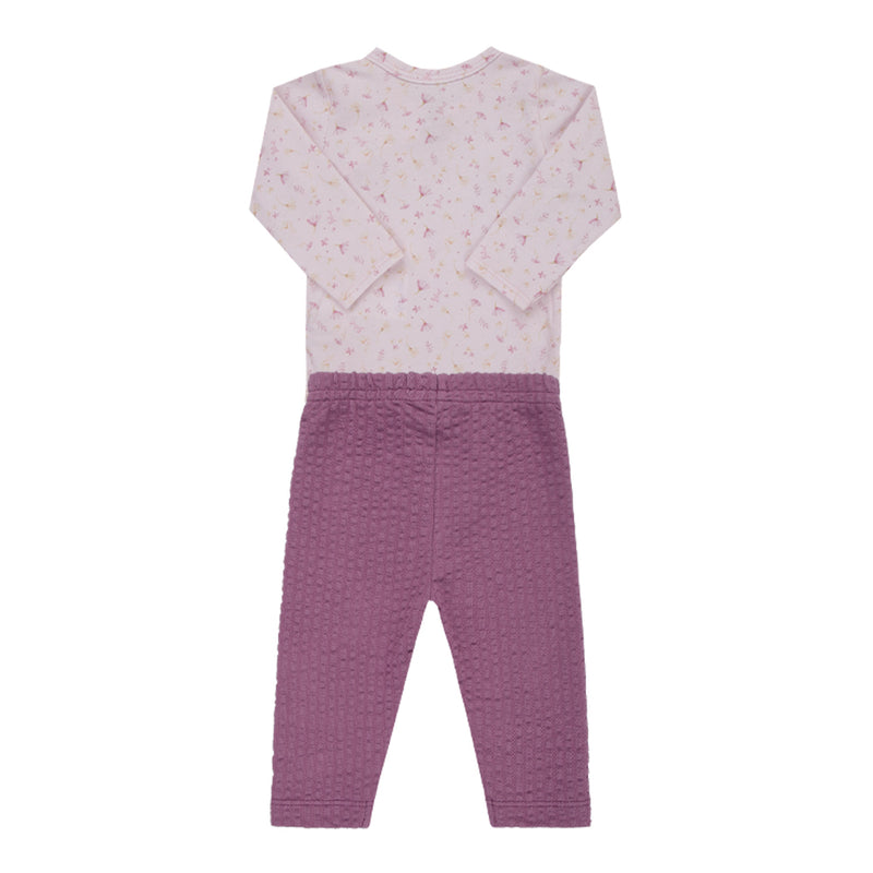 Conjunto Baby Letut Floral com Laço e Medalha - Meia Estação Feminino - Image 5