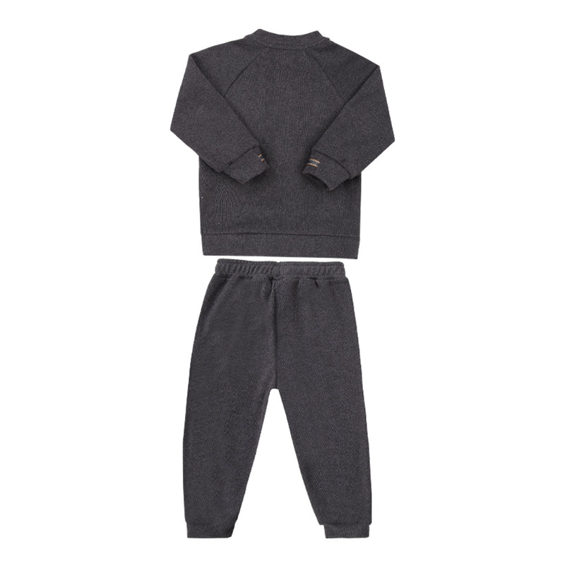 Conjunto Paraiso Inverno Tricô Canelado com Jaqueta e Calça - Image 8