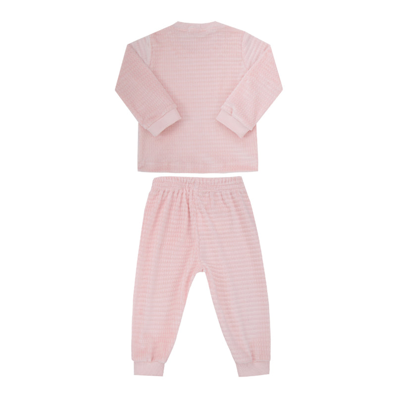 Conjunto Paraiso Feminino Plush Quadriculado Estampa Lúdica Inverno - Image 5