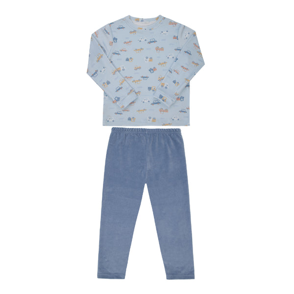 Conjunto Infantil Masculino Paraiso Kids Plush Macio com Estampa Exclusiva
