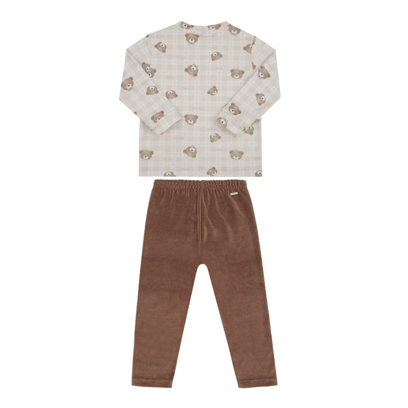 Conjunto Infantil Masculino Paraiso Kids Plush Macio com Estampa Exclusiva - Image 5