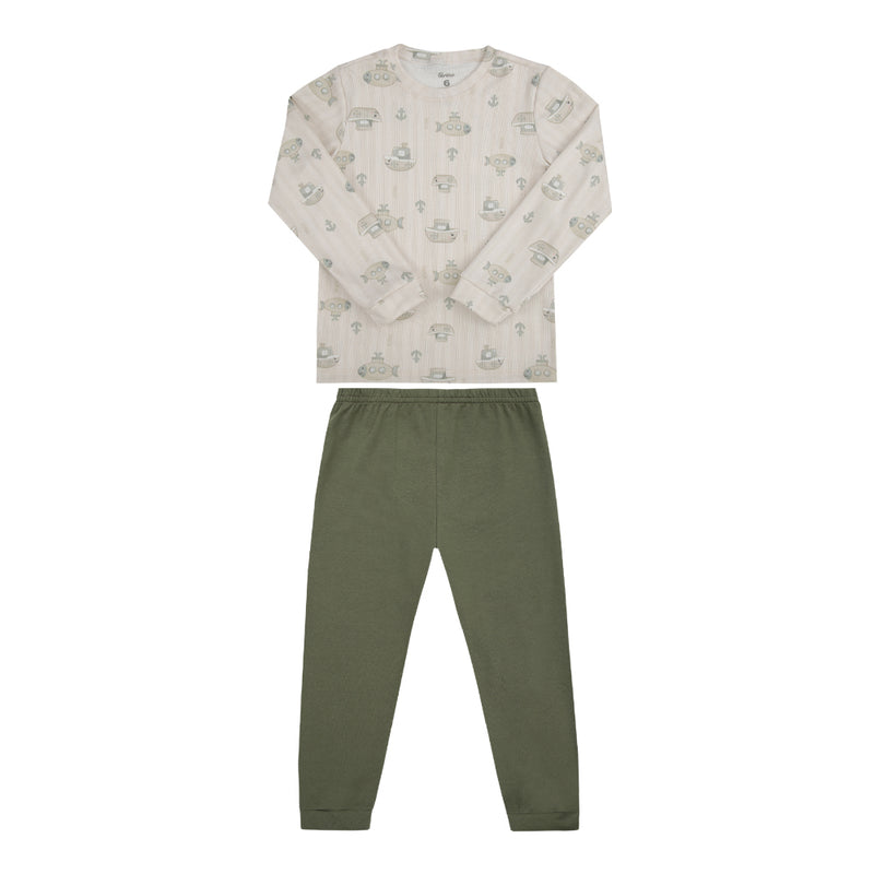 Conjunto Infantil Paraiso Kids 1 Abraço Manga Longa Home Conforto - Image 2