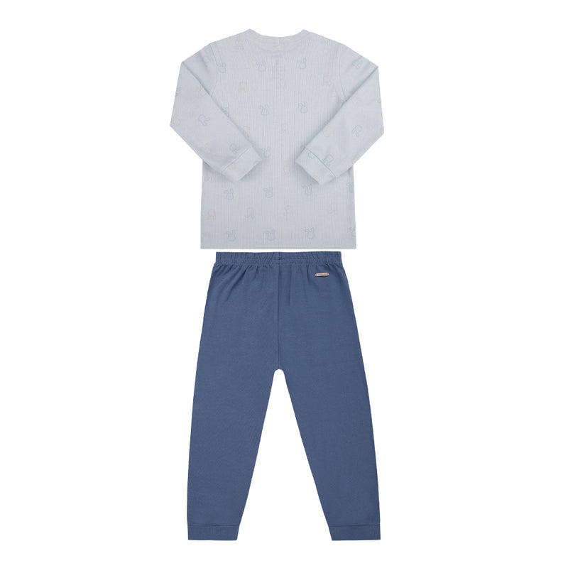 Conjunto Infantil Paraiso Kids 1 Abraço Manga Longa Home Conforto - Image 5