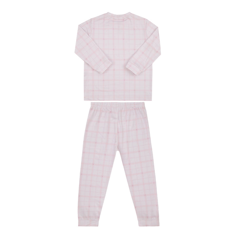 Conjunto Infantil Paraiso Abraço Inverno Estampado Manga Longa Feminino - Image 5