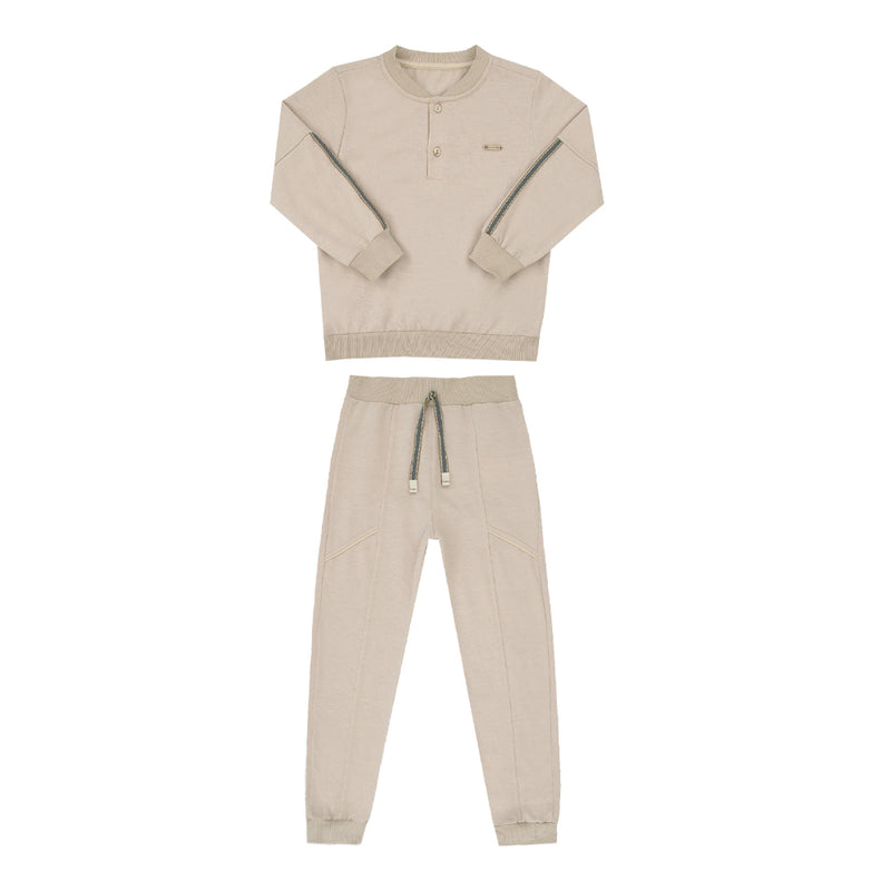 Conjunto Infantil Masculino Paraiso Color Club Inverno Manga Longa - Image 5