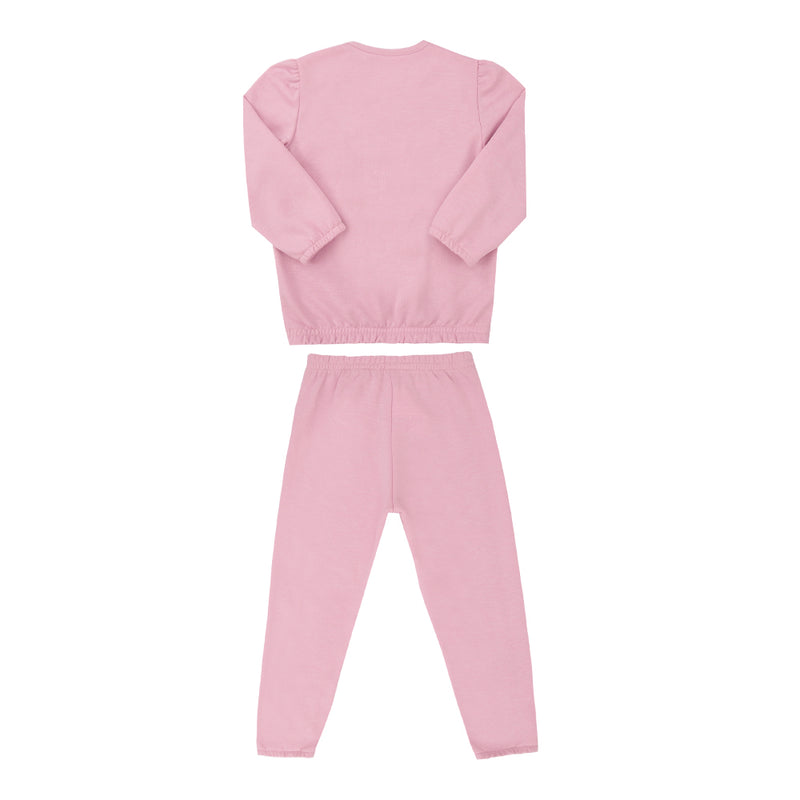 Conjunto Infantil Feminino Paraiso Color Club Inverno Babado e Laço - Image 5