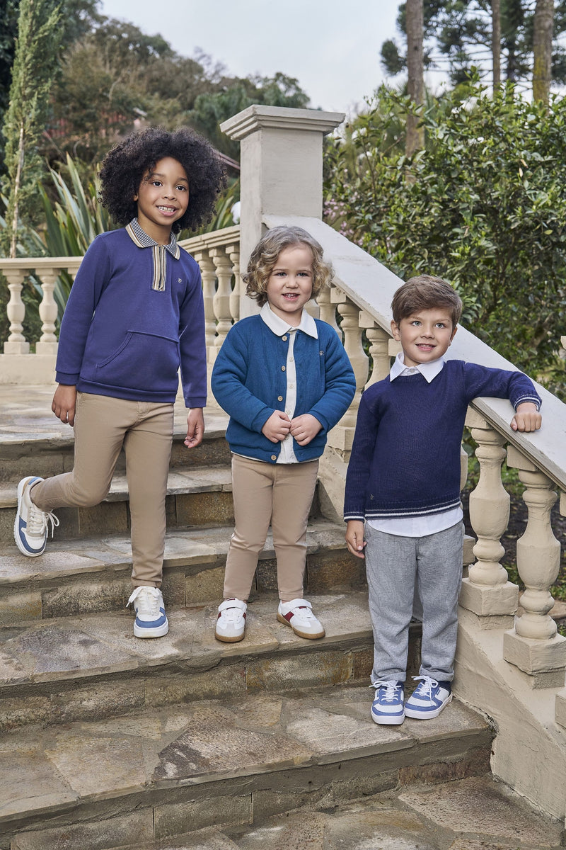 Conjunto Infantil Masculino Paraiso Kids 2 Meia Estação com Zíper e Bordado - Image 2