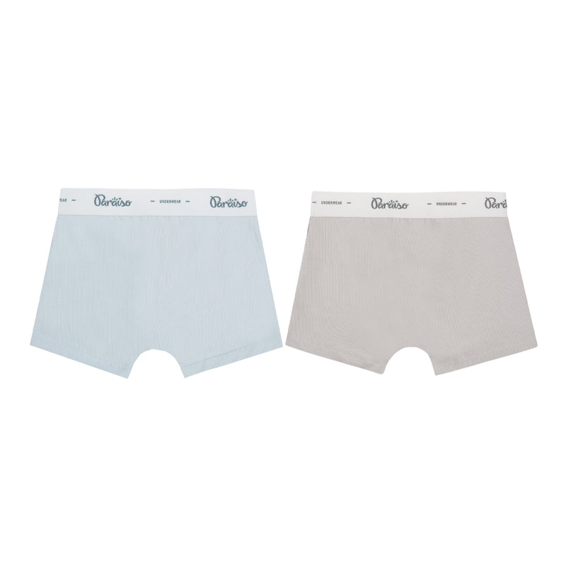 Cueca Infantil Paraiso Kit 2 Peças Elástico Personalizado Conforto Kids - Image 5