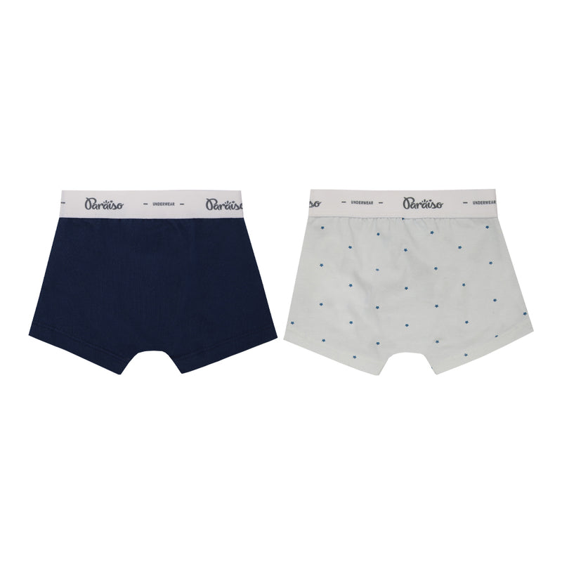 Cueca Paraiso Malha Conforto Anatômica Estampada Kit 2 Peças - Image 5