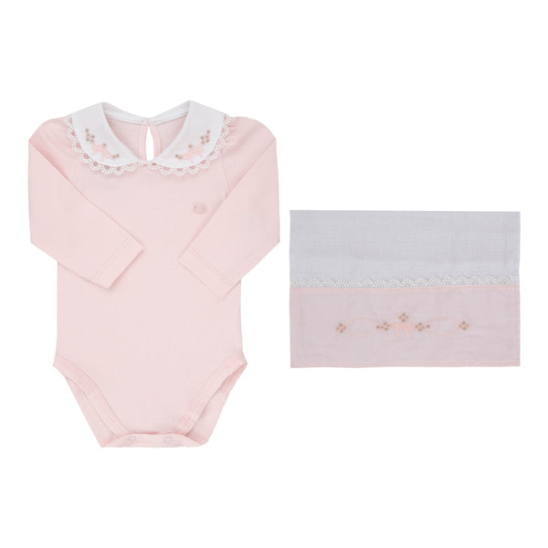 Kit Presente Body e Babita Paraiso Feminino Meia Estação Rosa