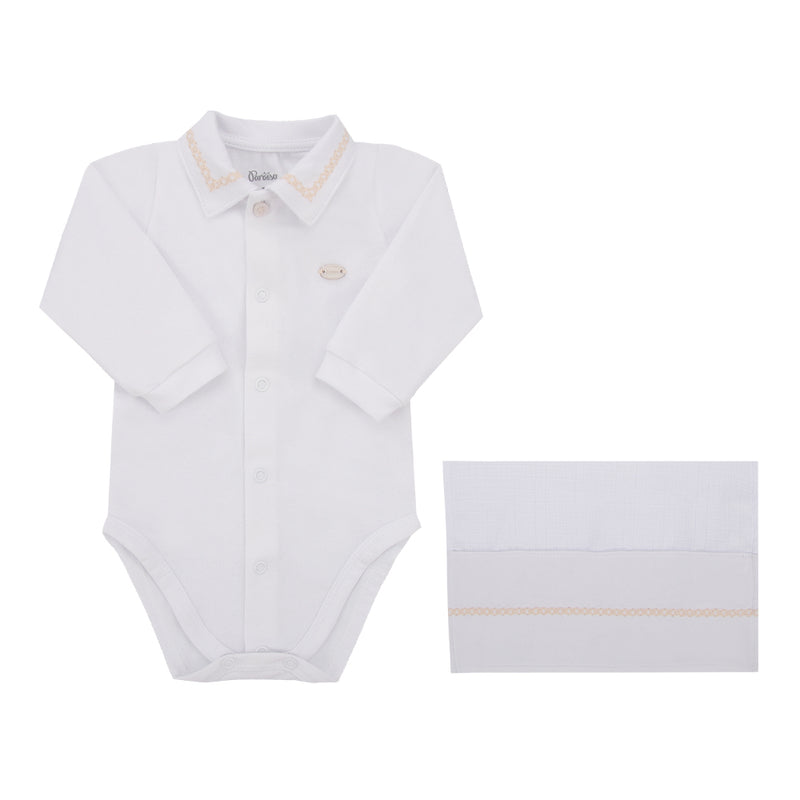 Kit Presente Paraiso Meia Estação Body Malha Conforto e Babita Exclusiva - Image 2