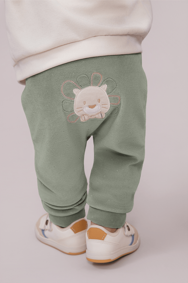 Kit Baby Paraiso Inverno 3 Peças com Bordado Exclusivo e Plush Macio
