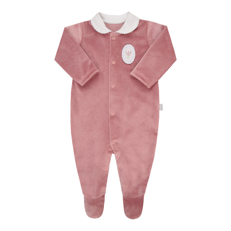 Macacão Longo Prematuro Plush Bordado Paraiso Feminino Inverno - Image 2
