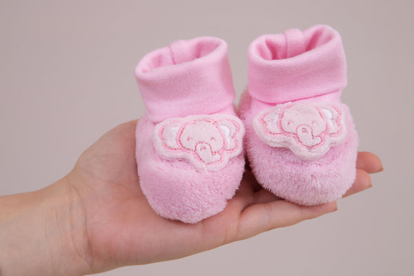 Pantufa Paraiso Baby Unissex Bordado Toque Macio Inverno 2026