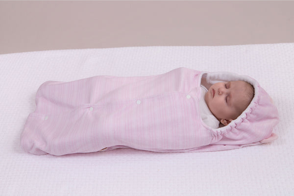 Saco de Dormir Paraiso Baby Plush com Capuz e Orelhinhas Inverno Unissex