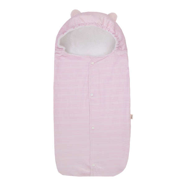 Saco de Dormir Paraiso Baby Plush com Capuz e Orelhinhas Inverno Unissex
