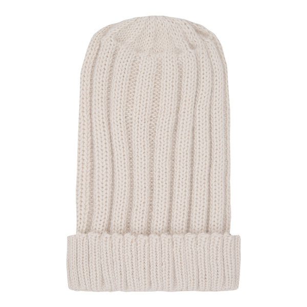 Touca Infantil Tricô Paraiso Masculina Inverno Bege com Etiqueta Exclusiva
