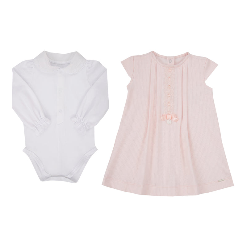 Vestido Paraiso Meia Estação com Gola Chiffon e Laço Exclusivo - Image 2