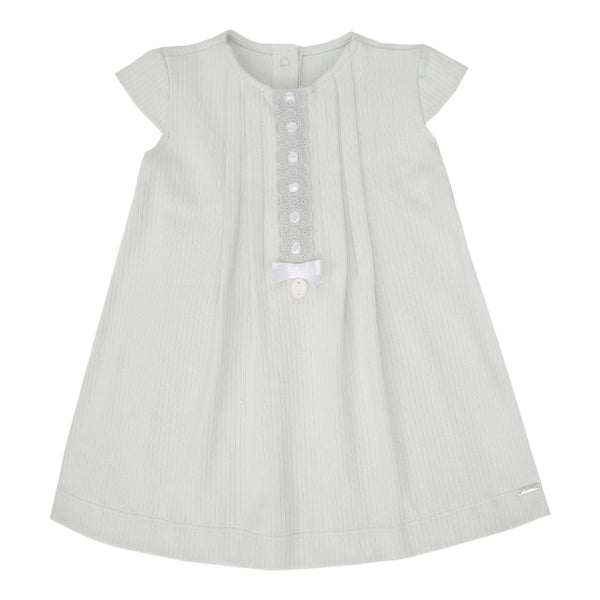 Vestido Paraiso  Suedine Laço e Pingente Detalhe Cetim Feminino