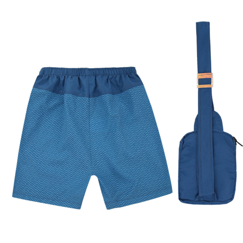 Shorts de Banho Masculino Paraiso Surf com Bolsa Bag Estilosa - Image 5