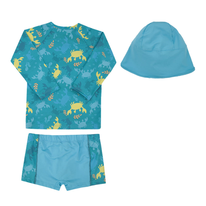 Kit Praia 3 Peças Masculino Paraiso com Proteção UV e Chapéu Verão Paraiso 18928 - Image 5